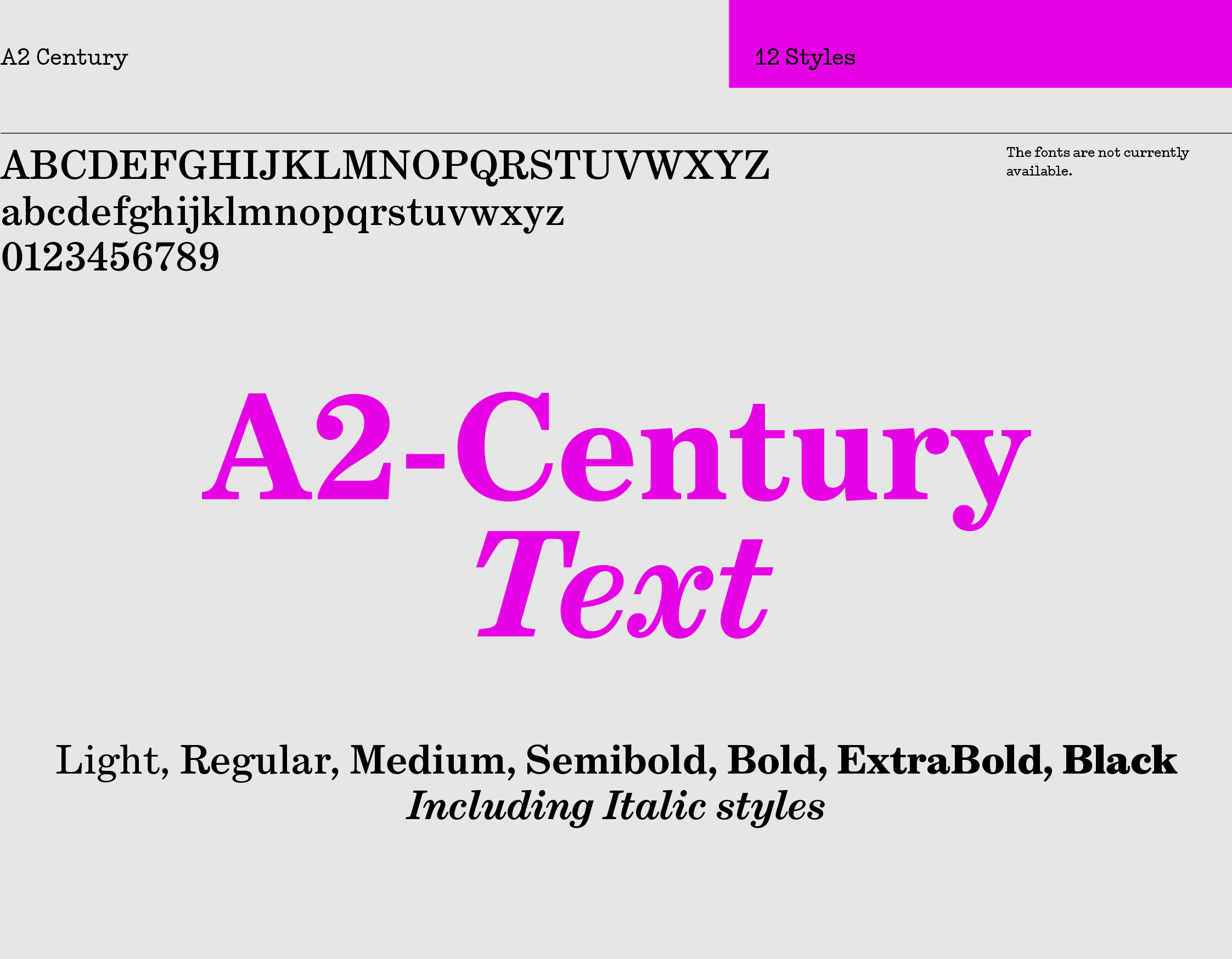 A2-Century – PLEASE INQUIRE WITHIN sample