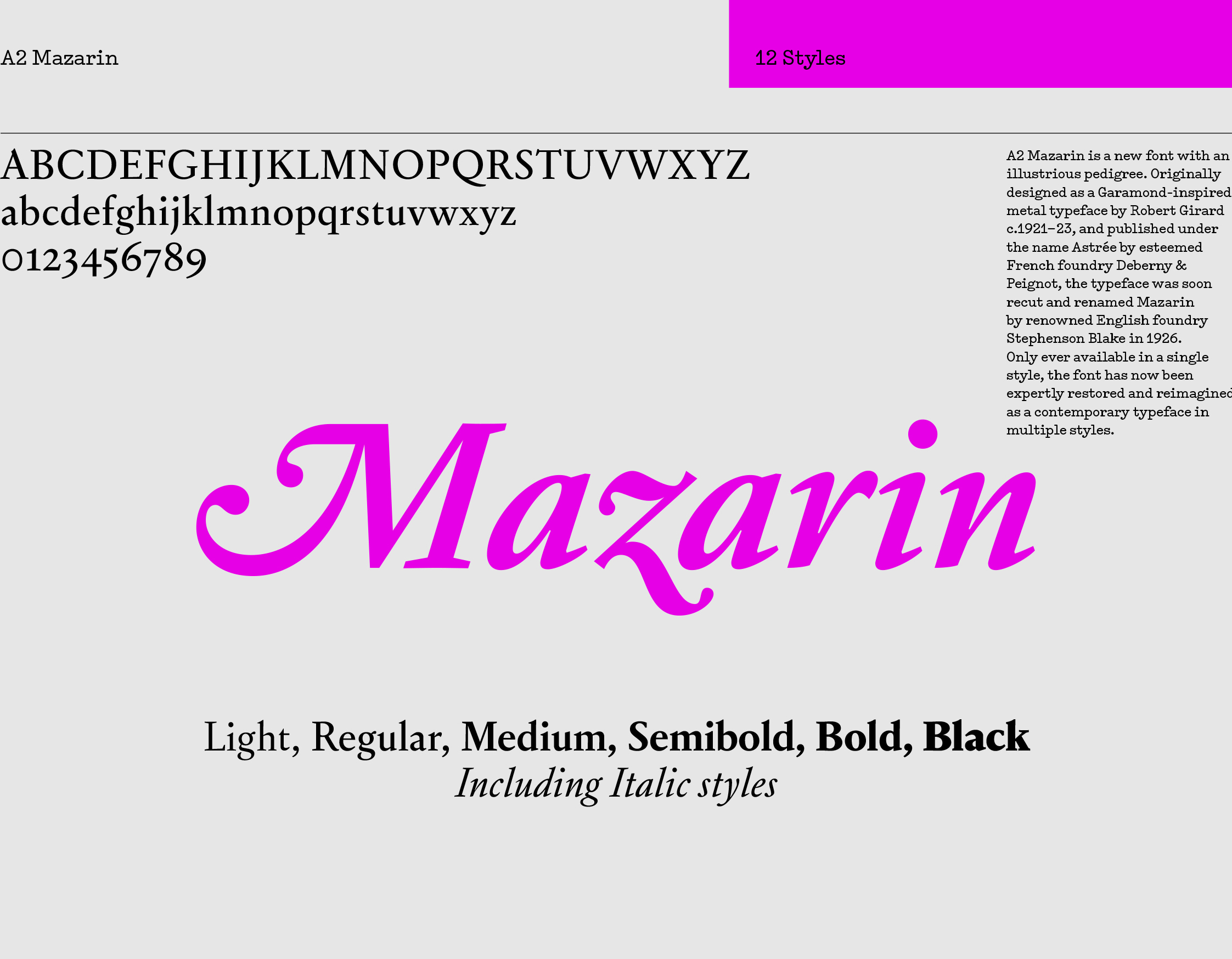 A2-Mazarin sample