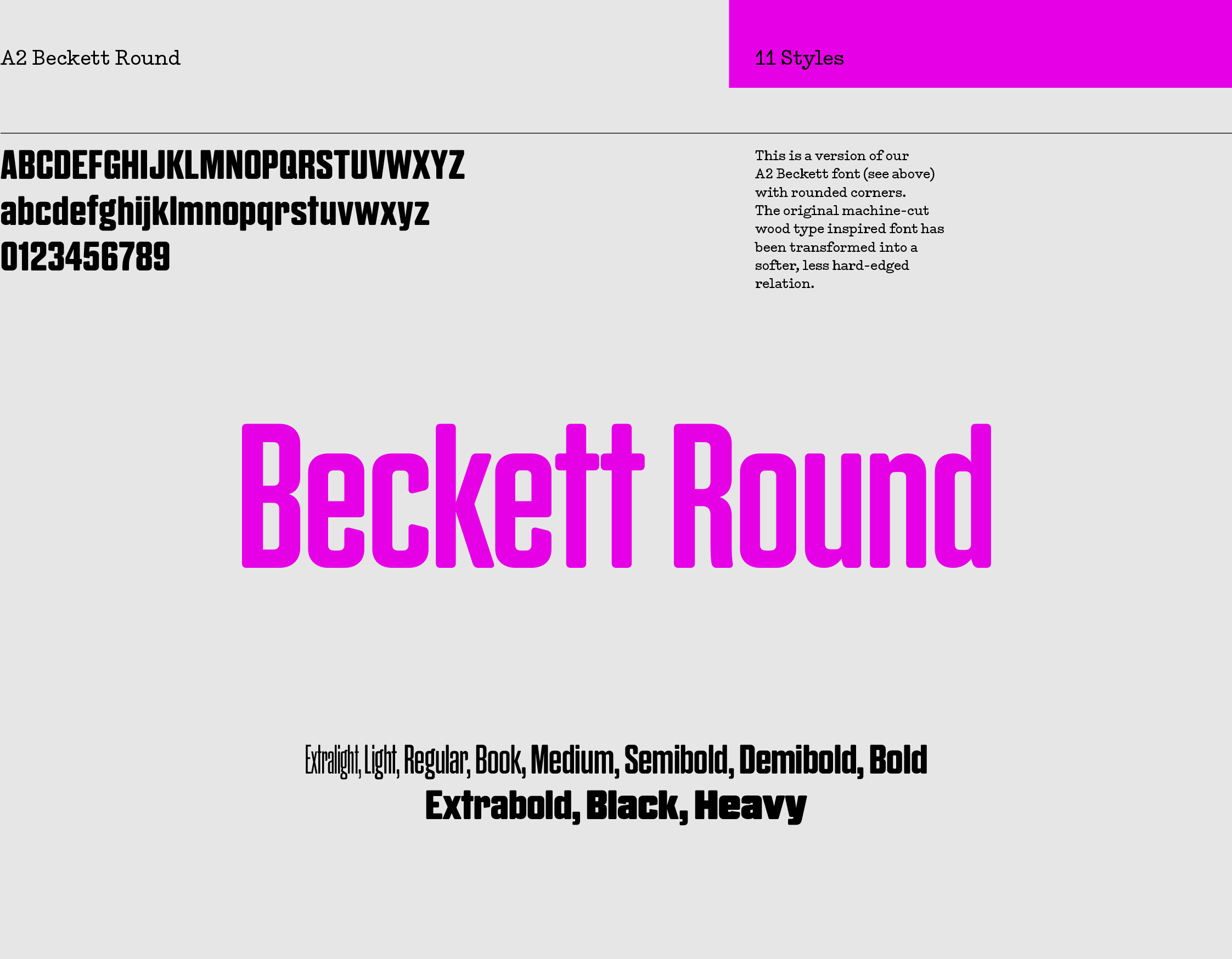 Beckett Round sample