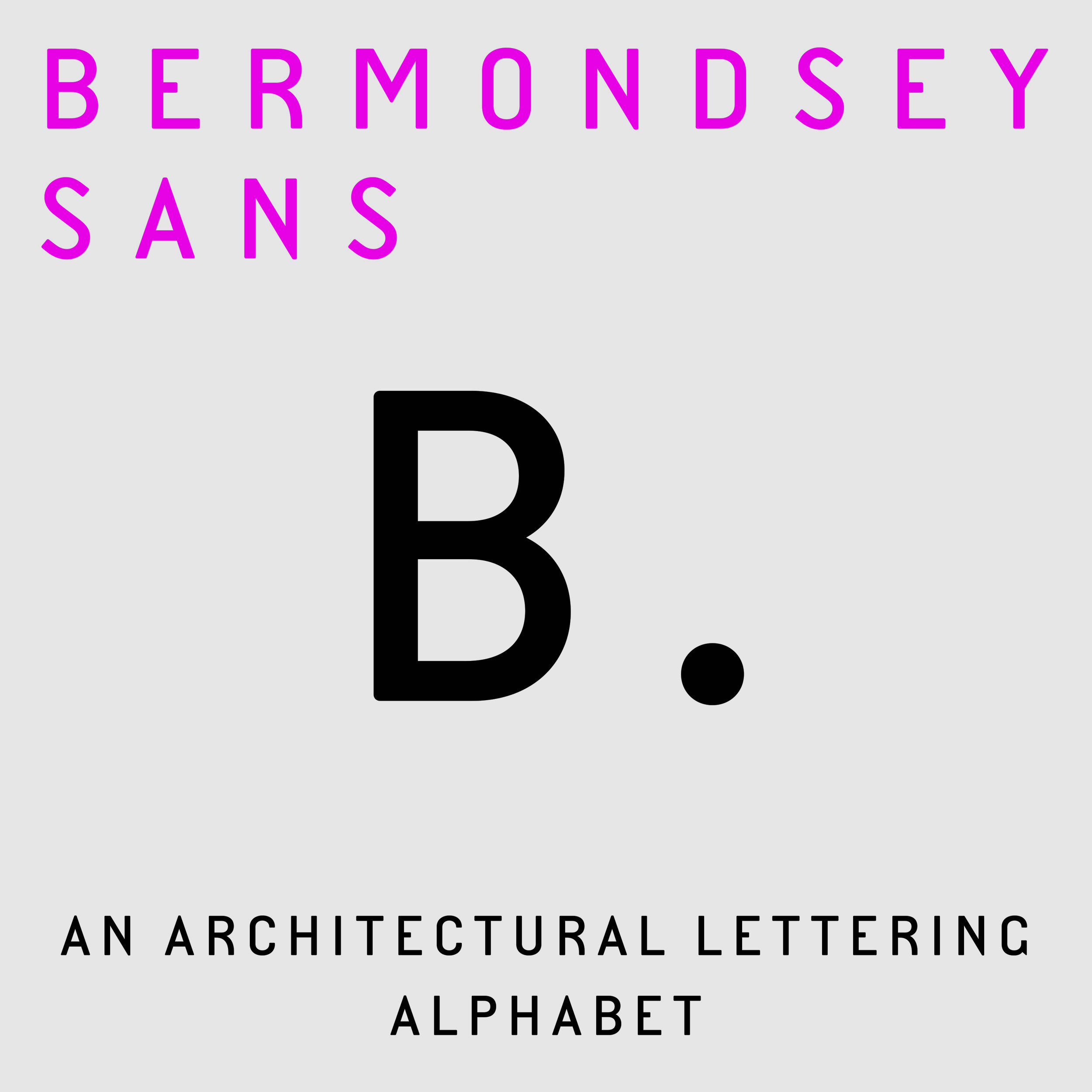 Bermondsey Sans sample
