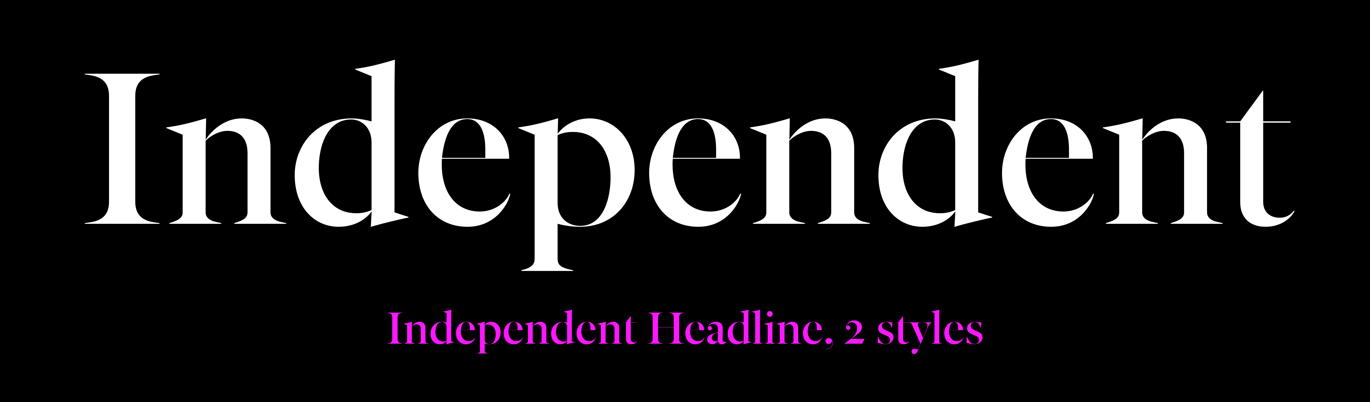 Independent Headline sample