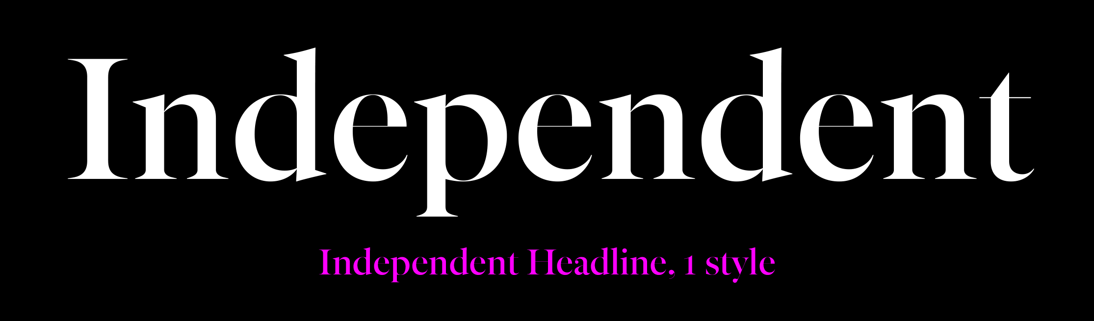 Independent Headline sample