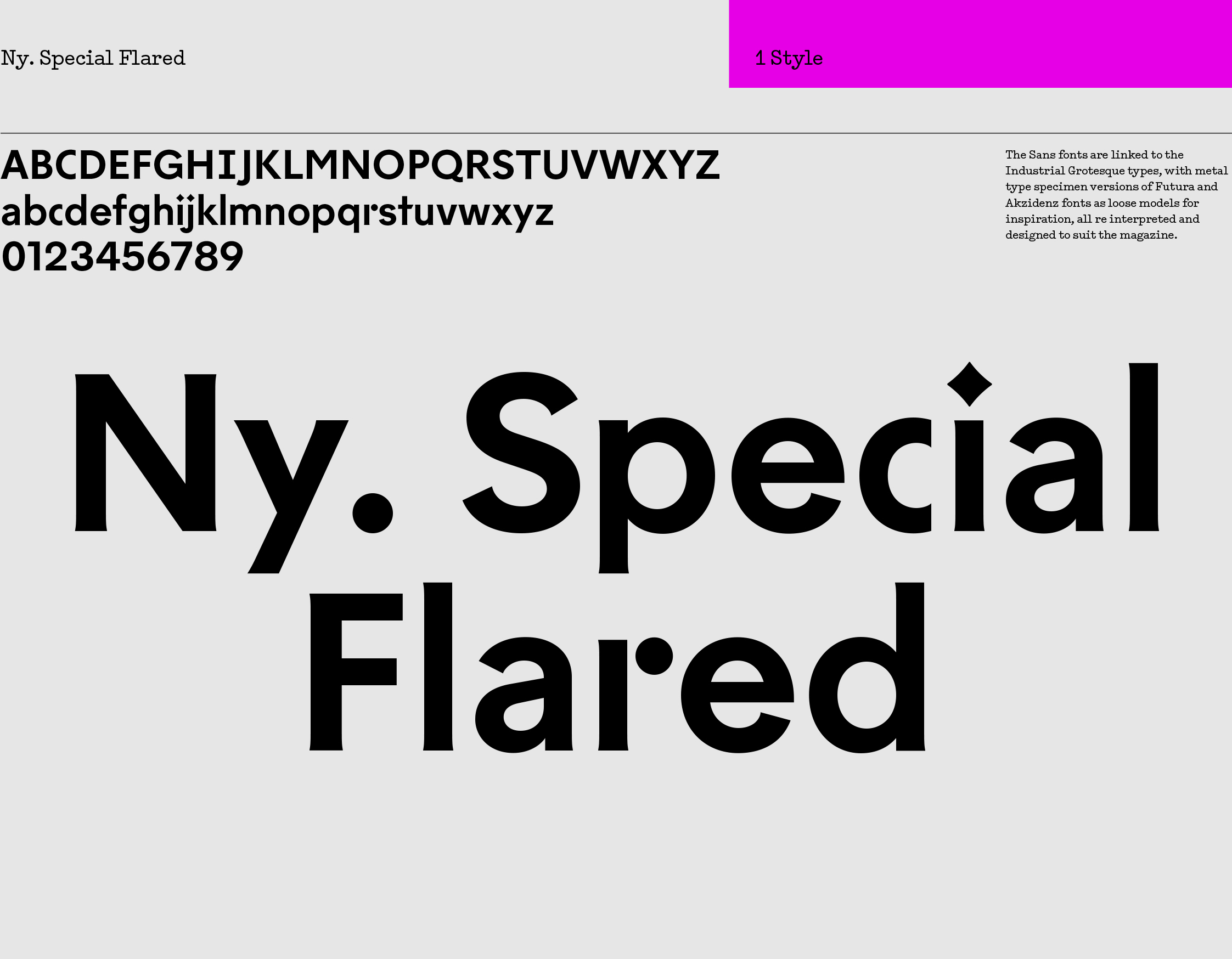 Ny. Sans Flared — PLEASE INQUIRE WITHIN sample