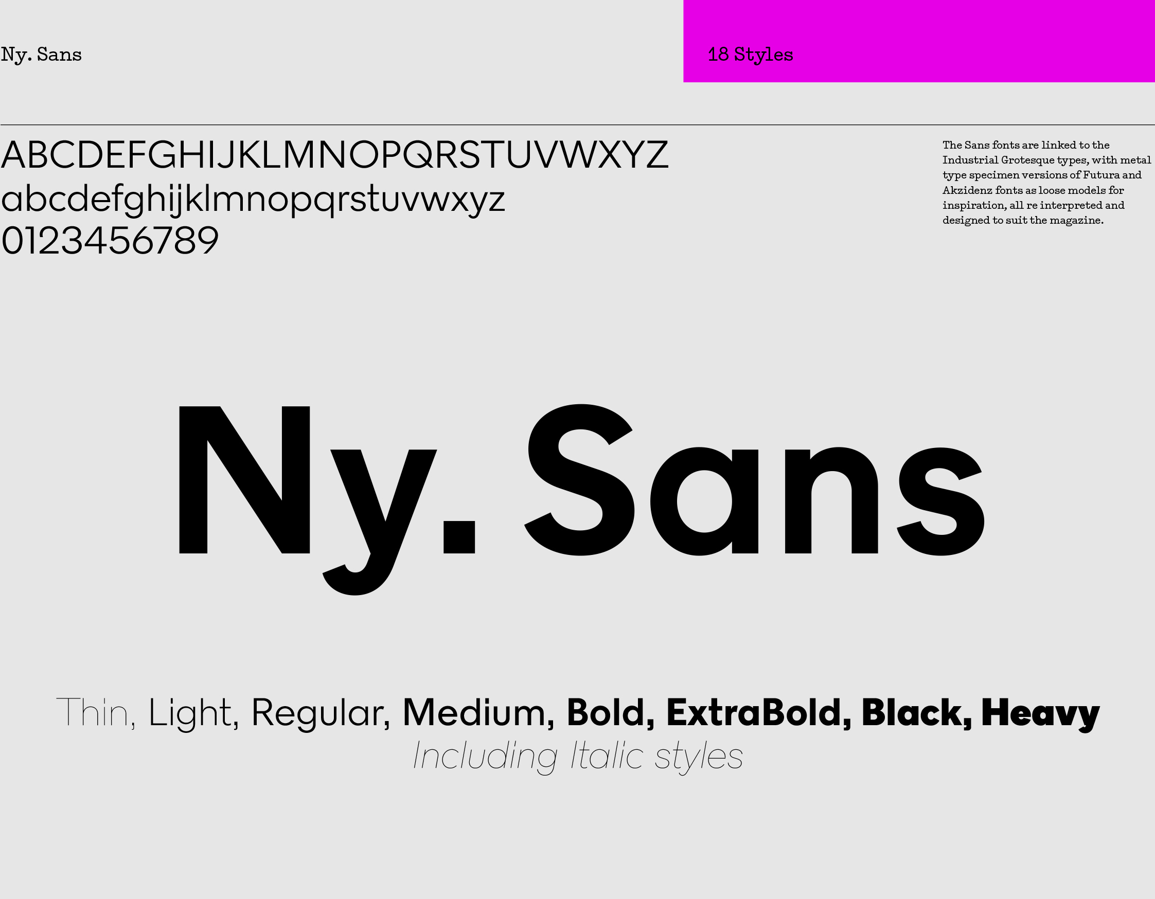 Ny. Sans — PLEASE INQUIRE WITHIN sample